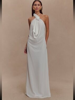 Rosalia Cowl Neck Maxi Dress
